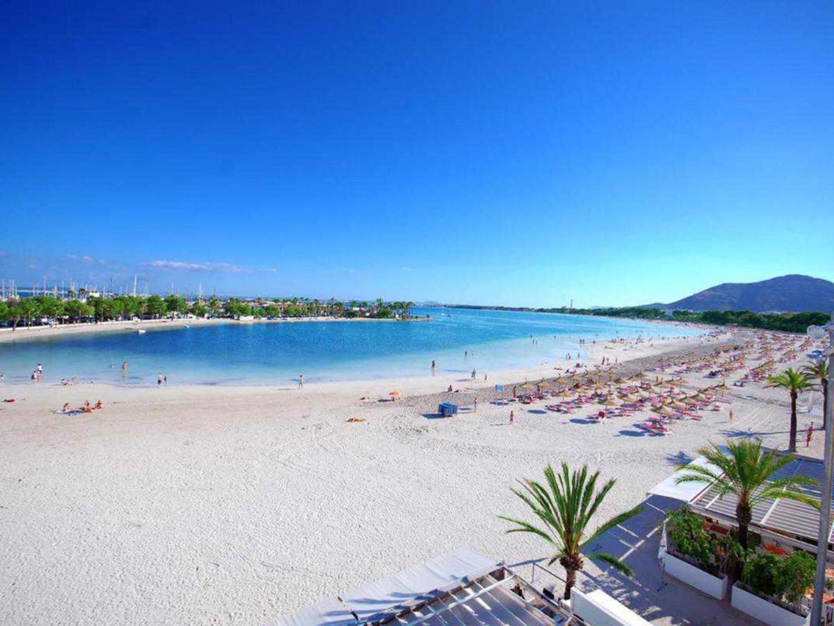 Apartamento Arcoiris, Con Piscina Y Junto A Playa De Alcudia Exteriör bild